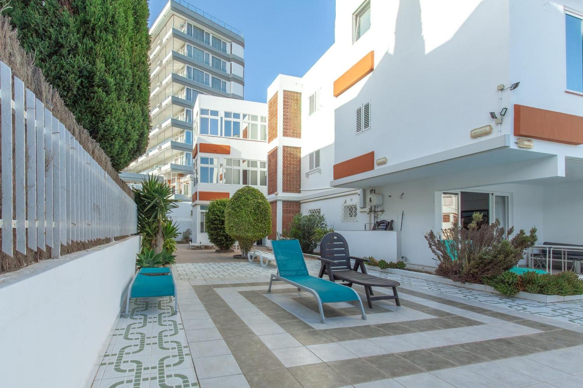 Apartamento Con Terraza Y Piscina En Playa Del Ing Playa del Inglés Esterno foto