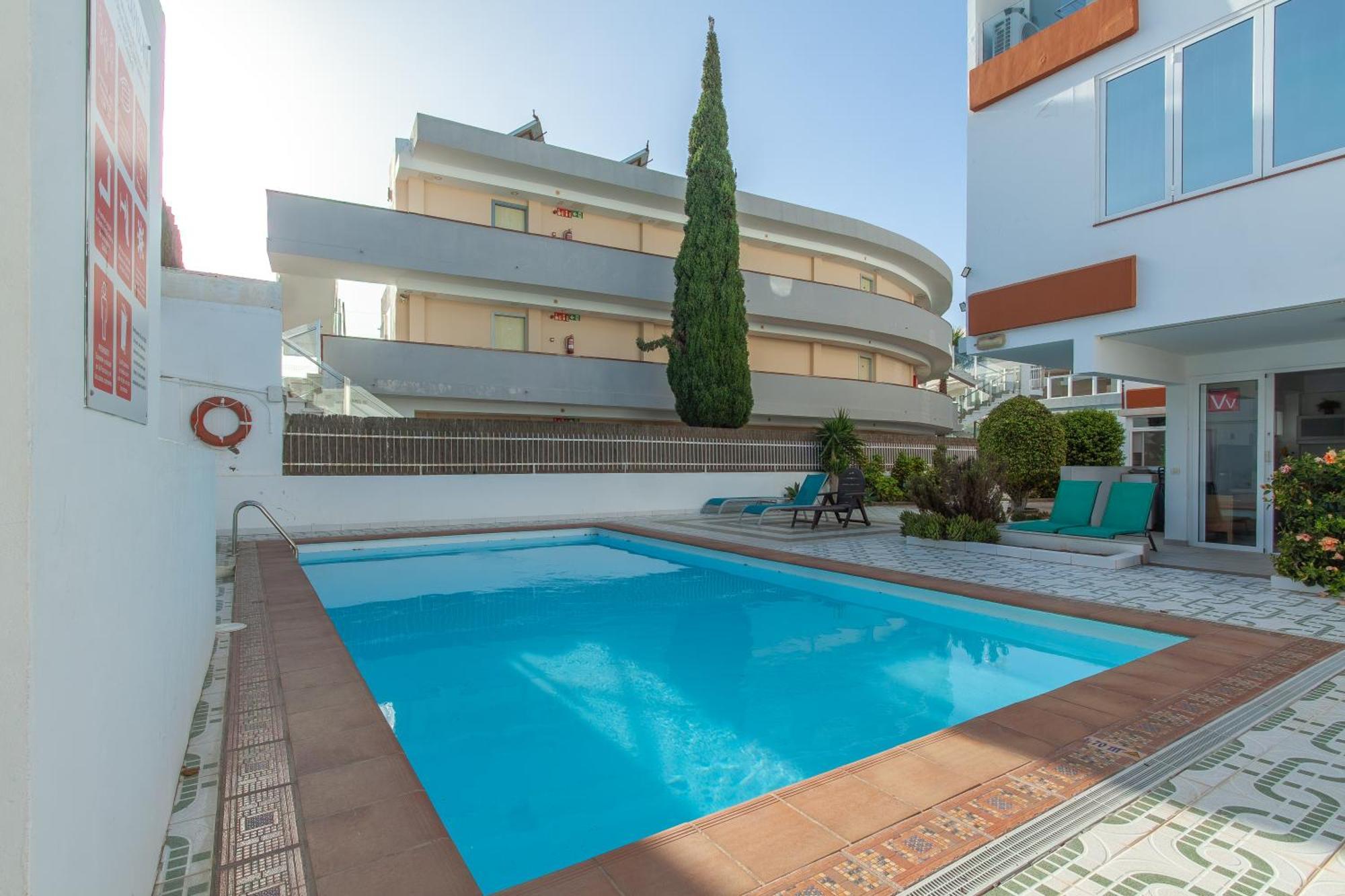 Apartamento Con Terraza Y Piscina En Playa Del Ing Playa del Inglés Esterno foto
